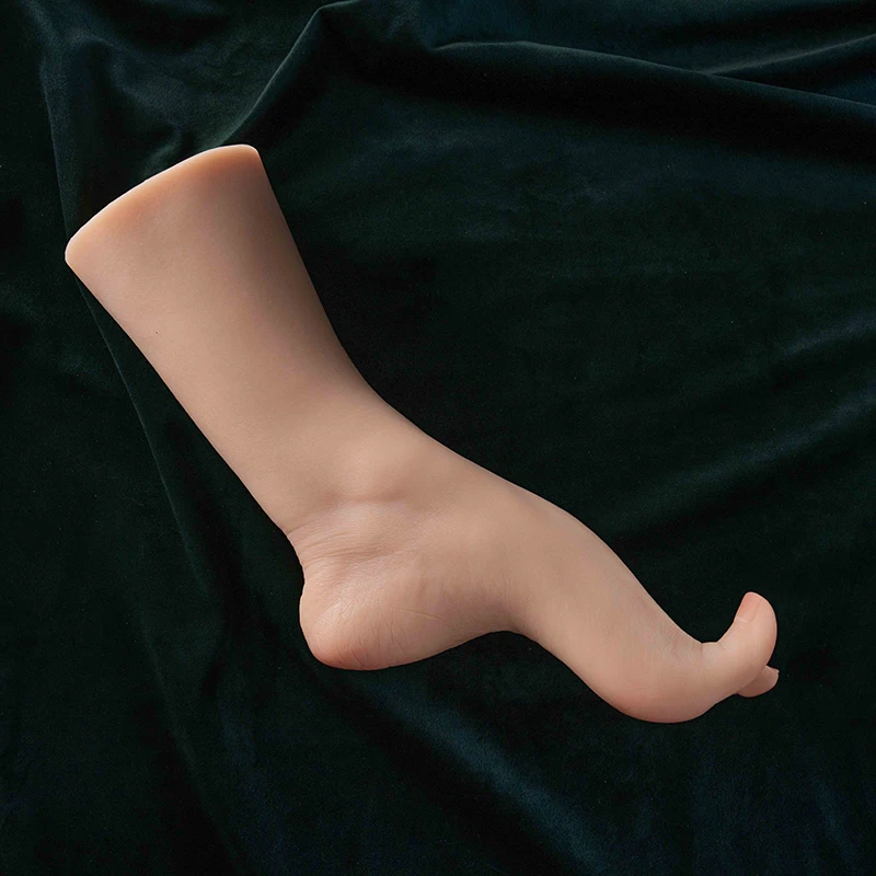 1 Реалистичная силиконовая модель ног женская имитация накладных ногтей фетиш