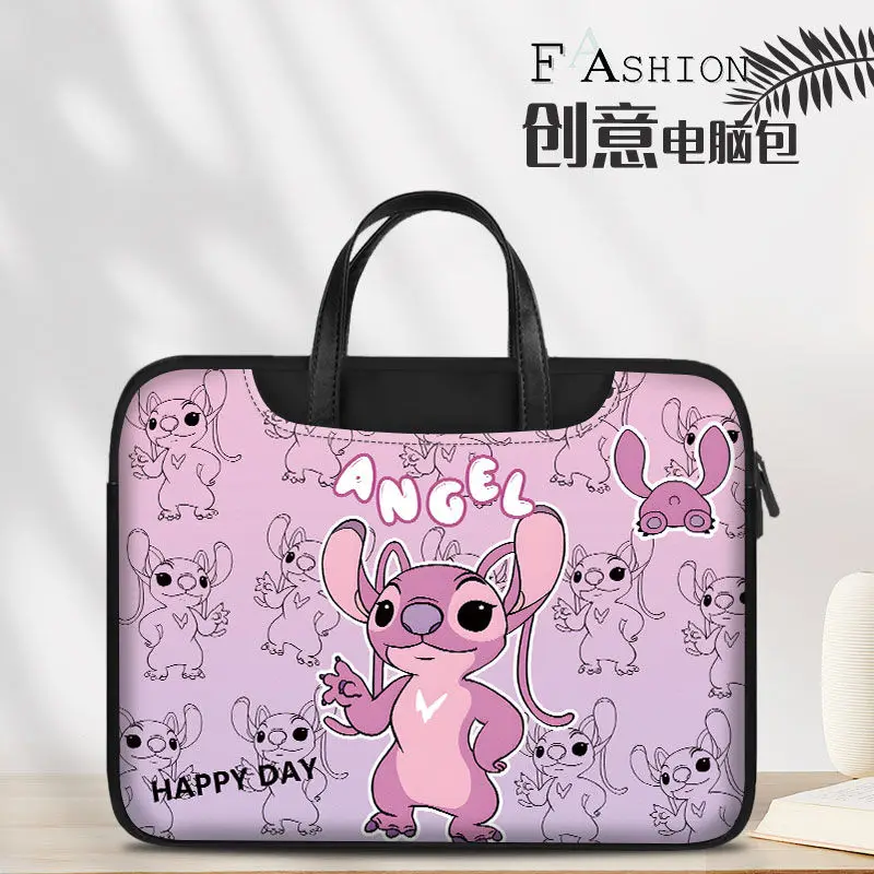 Сумка-портфель для ноутбука 14-16 дюймов с принтом Ститч