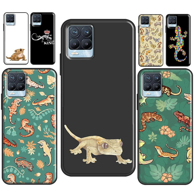 Чехол-накладка с ящерицами Geckos для Realme 8i 8 Pro GT Neo 2 Master C15 C21 чехол OnePlus 8T 9R Nord2 9 -