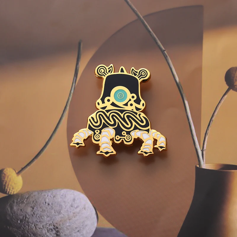 Zelda Breath of The Wild Hard Enamel Pin Inspiriert Auge Brooches Action Adventure Game Fan Collectible Badge Lapel Pin Jewelry