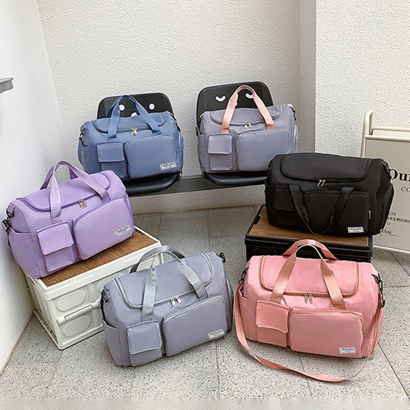 

Folding Travel Bags Leisure Duffle Pack Tote Bags For Adult Shoulder Bag Fitness Sports Crossbody Pack Luggage Bag