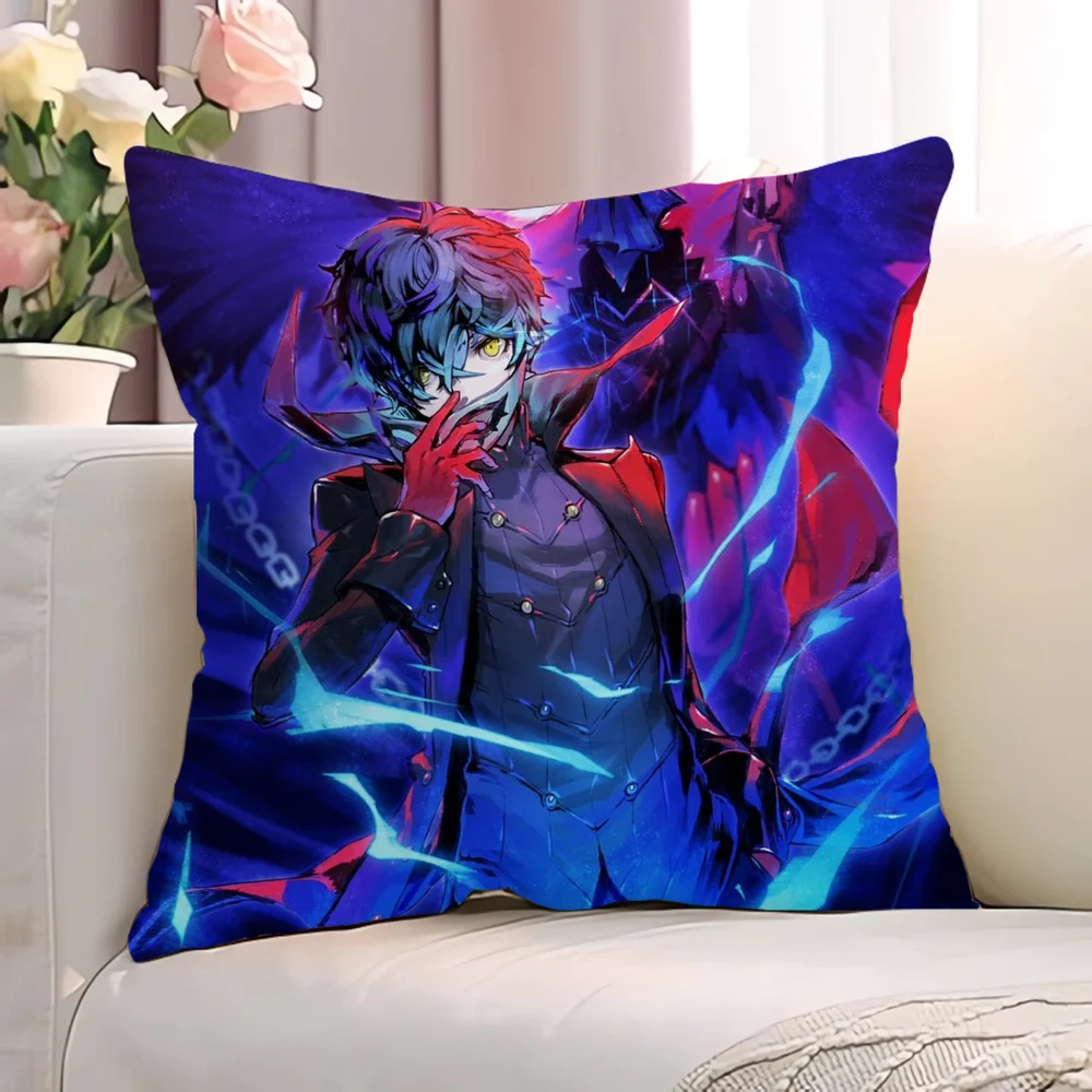 Чехол для подушки P-Persona 5S 40*40 декоративная наволочка подушек Короткие Плюшевые