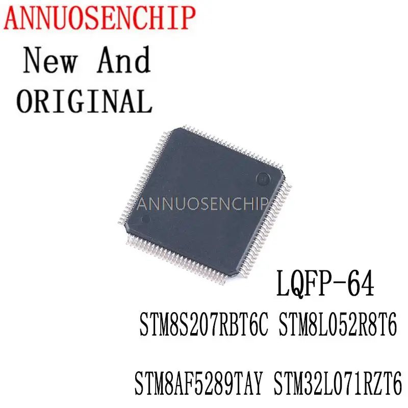 1 шт., новый оригинальный фонарь STM8S STM8L STM32L LQFP IC, фонарь STM8S207RBT6C STM8L052R8T6 STM8AF5289TAY STM32L071RZT6