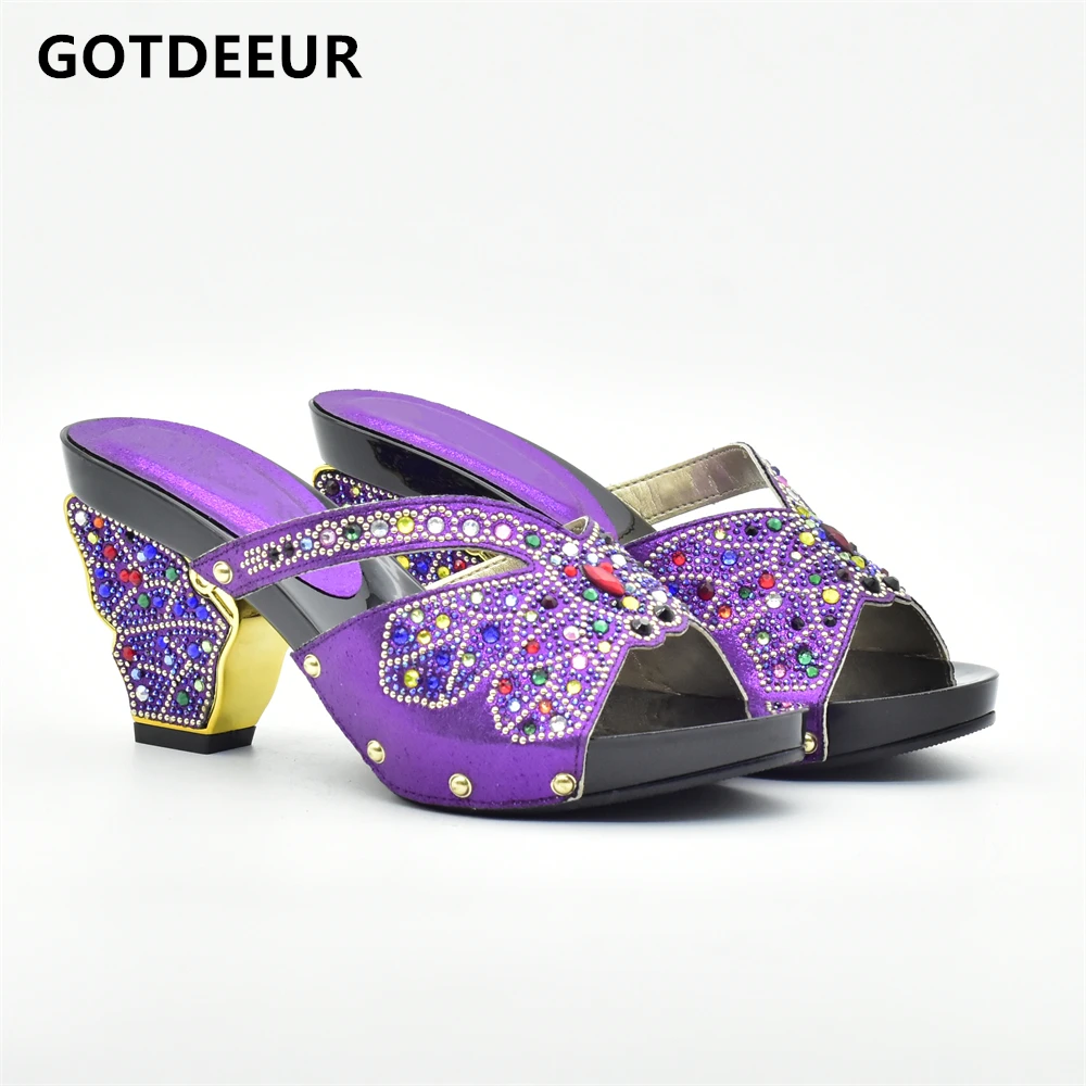 Новые женские сексуальные туфли-лодочки Arruval, свадебные туфли-лодочки, украшенные искусственной кожей, элегантные женские туфли без застежек