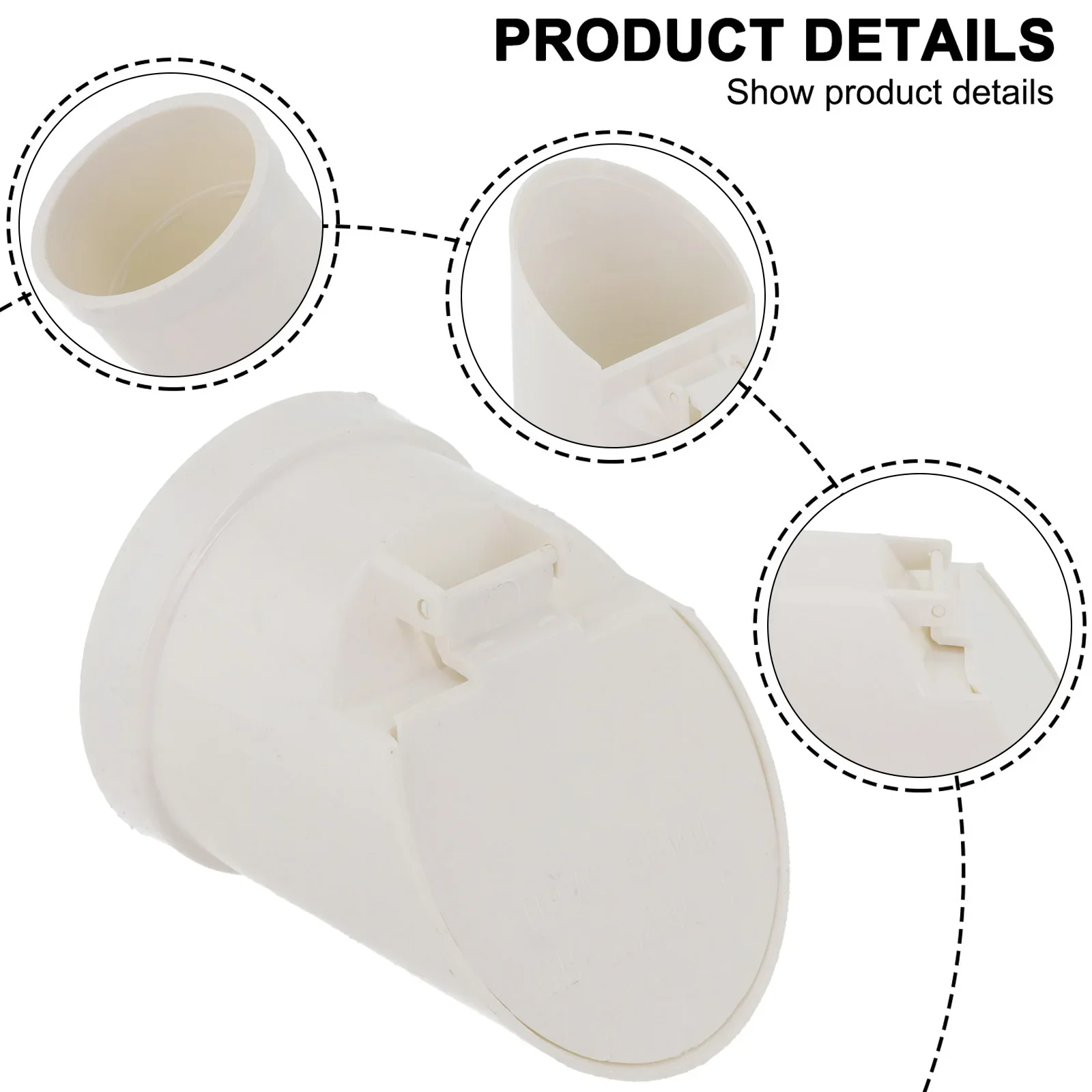 50-160 мм ПВХ дренажная труба дренаж пола крышка клапана автоматического закрытия