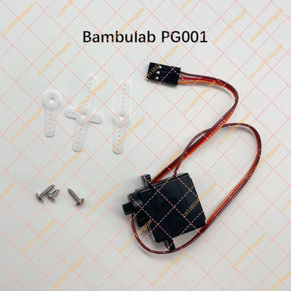 Фото Оригинальный сервомотор Bambulab 9g с защитой сцепления, 9g позиционный цифровой сервопривод-180 °   PG001 №1