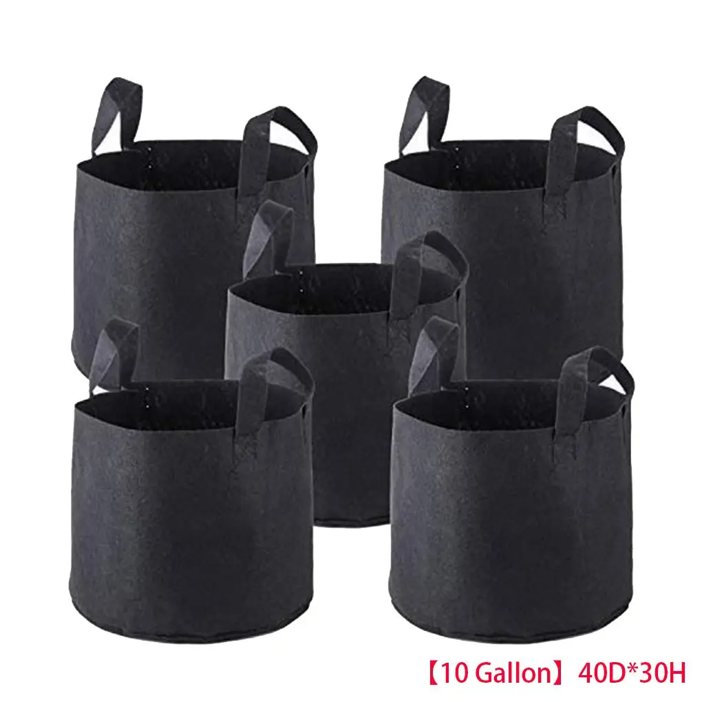 

Воздухопроницаемый нетканый мешок для выращивания горшков, 5 шт./компл.