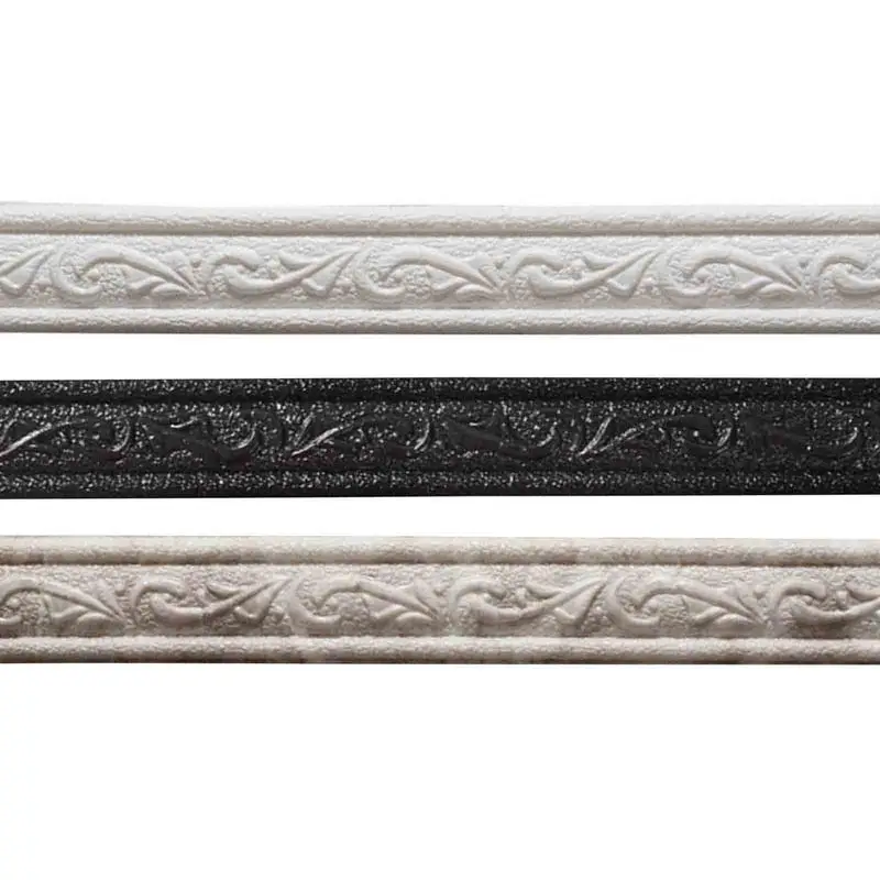 Самоклеящиеся водонепроницаемые полосы для обоев декоративная 3D полоска каймы