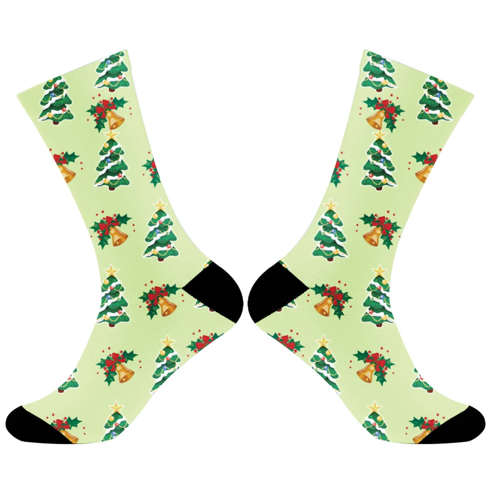 Летние повседневные Праздничные Носки с принтом Харадзюку забавные носки