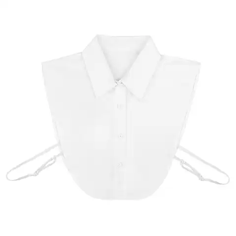 Съемный воротник блузки белый воротник рубашки съемный для дам