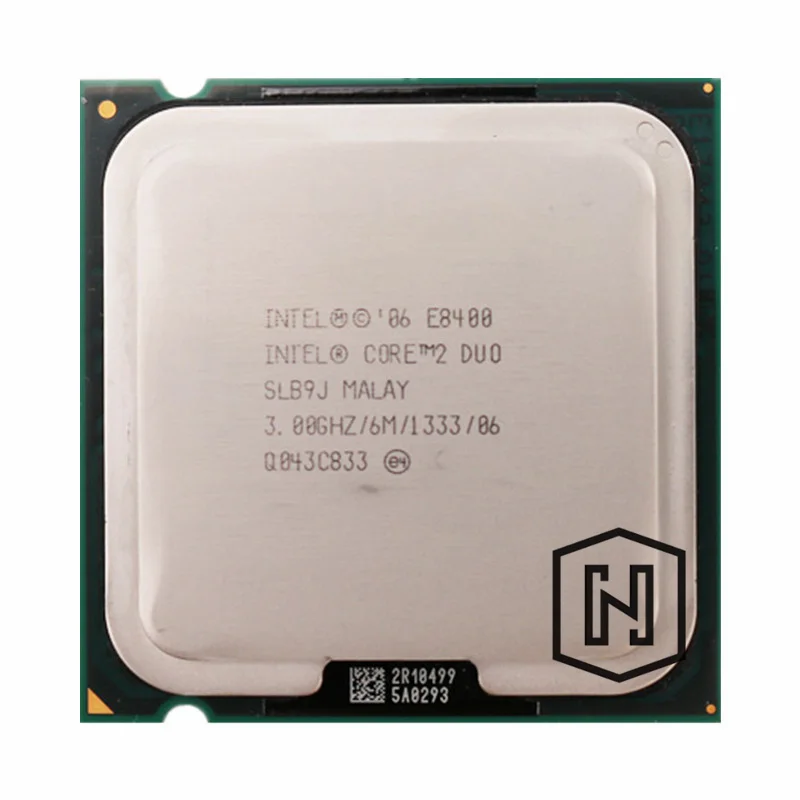 Процессор INTEL E8400 Socket LGA 775 двухъядерный процессор Core 2 Duo AS E8500 E8600 (3 0 ГГц/6 МБ/1333 ГГц) |