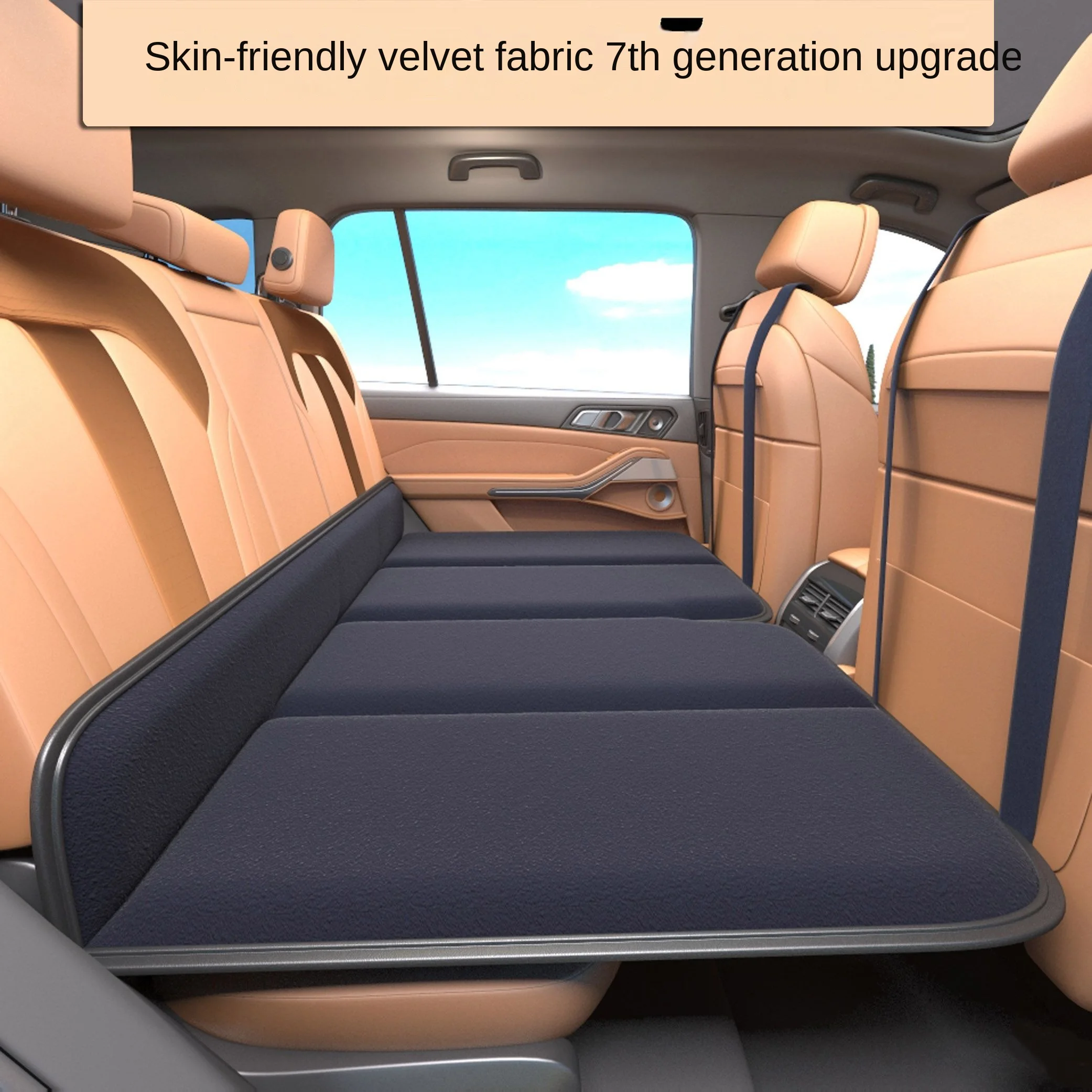 

Non-inflatable foldable car mattress rear seat panel cotton car car seat change bed sleeping artifact car bed