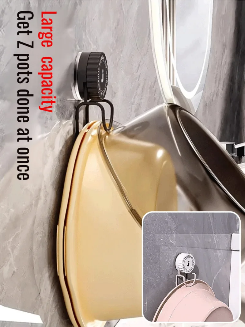 Крючок на присоске с вращающейся конструкцией идеально подходит для