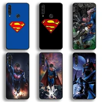 superhero superman phone case for huawei y6p y8s y8p y5ii y5 y6 2019 p smart prime pro