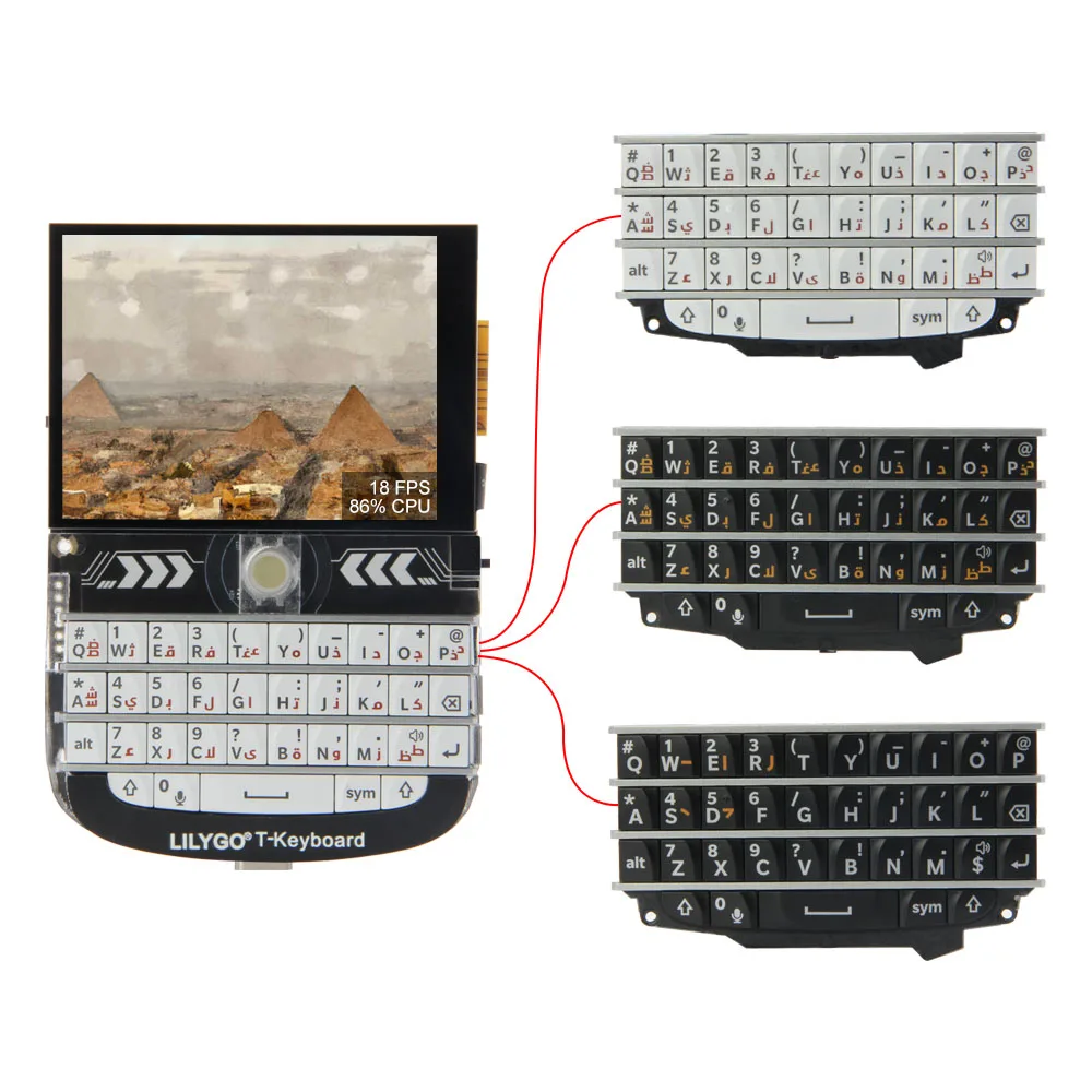 T-da ESP32-S3 moduł LoRa 2 8-дюймовый ЖК-дисплей макетная плата LoRaWAN daleki zasięg 433 МГц 868 915 с WIFI