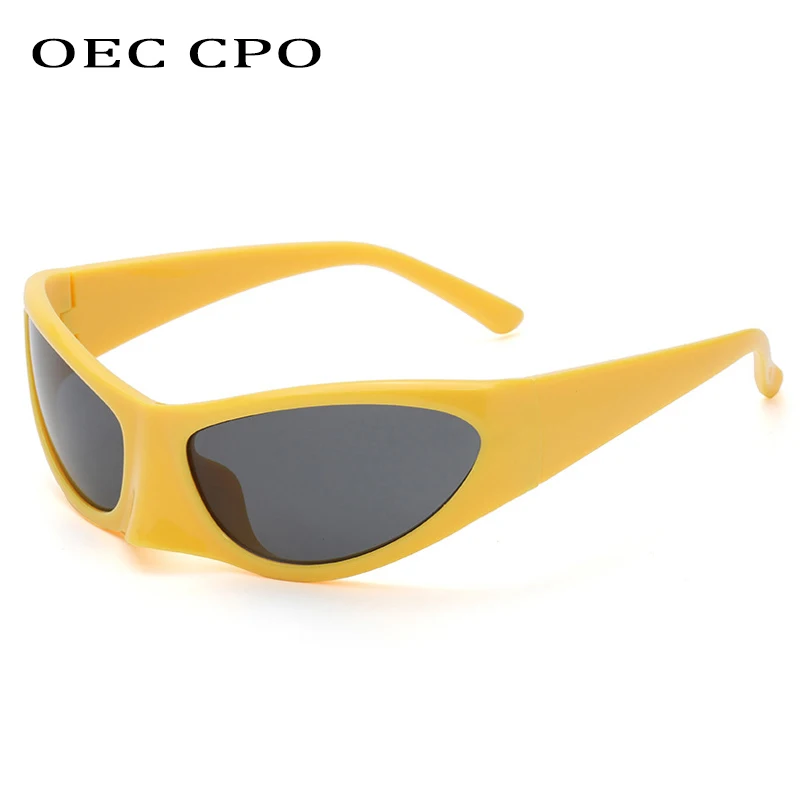 

Trends Y2K Sunglasses Goggle Women 2000's Sun Glasses Men Sport Shades UV400 Eyewear Unisex Fashion Cat Eye Glasses De Sol Oculo
