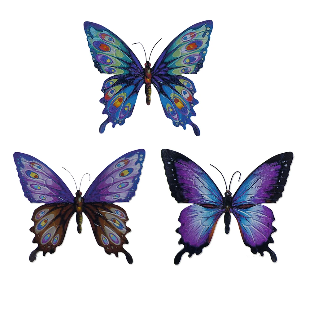 

Имитация 3D бабочки, настенное украшение, искусство, подвесное украшение для дома, гостиной, дивана