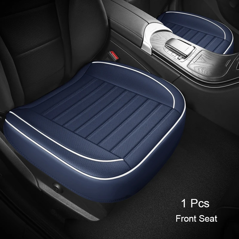 1 шт., универсальный чехол для автомобильного сиденья из искусственной кожи, комплекты внутренних автомобильных сидений, подушка, защитный коврик для четырех сезонов, передние и задние ряды, аксессуары
