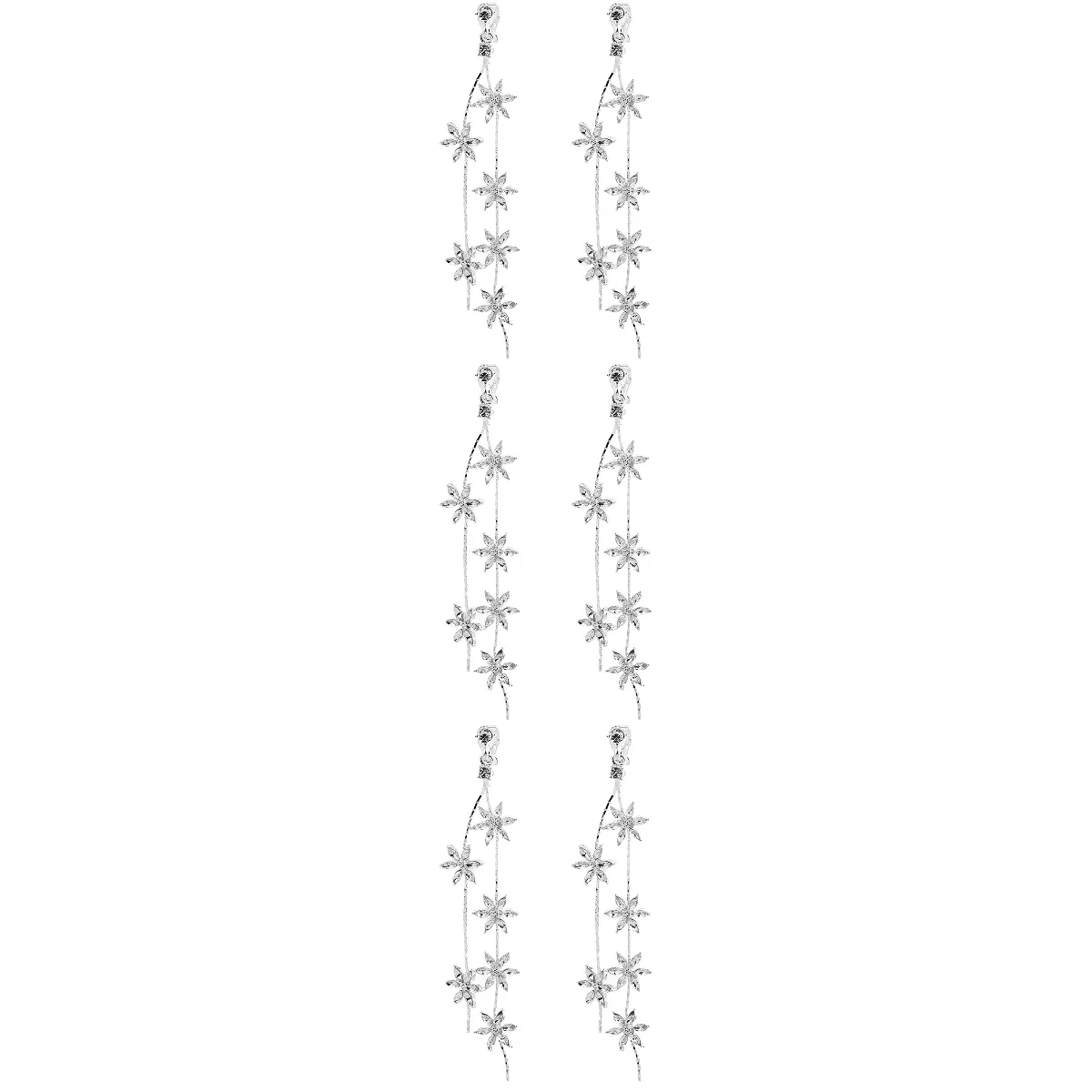 

Женские серьги, зеркальные серьги, Висячие зажимы