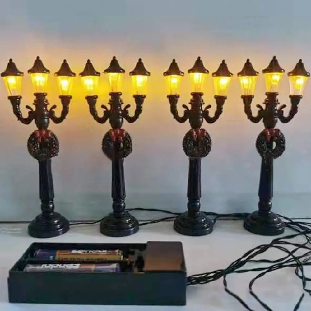 Украшения для дома Мини-уличный фонарь Бытовой декор Домашний Рождественская