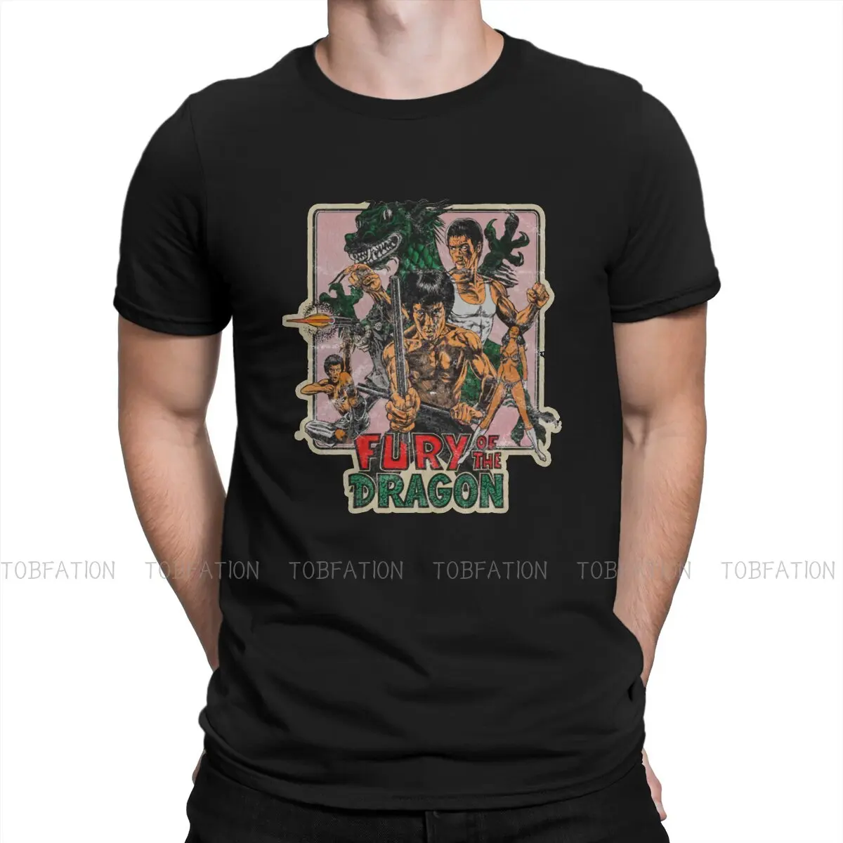 

Vintage Classic Unique TShirt Bruce Lee Martial Artist Comfortable Creative Gift Clothes T Shirt Stuff Hot Sale