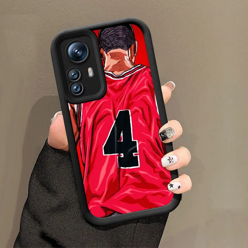 Чехол для телефона Anime SLAM DUNK Xiaomi POCO X3 X4 NFC F3 GT M3 M4 M6 X5 Pro X6 5G C31 C65 F4 F5