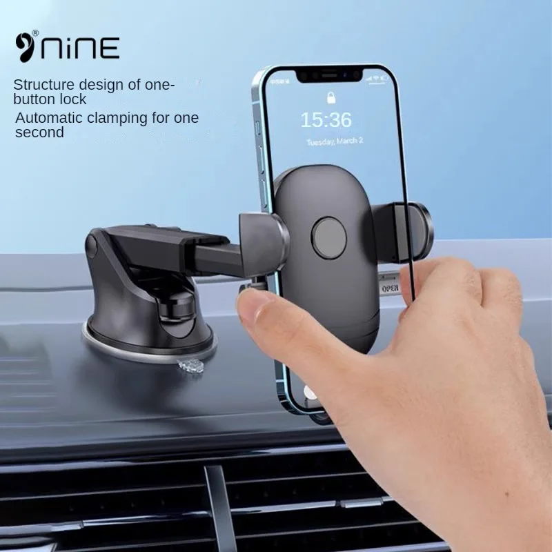 

Car Phone Holder Suction Cup Clip Glass Navigation Bracket Accessories For The Car Cell Phone Support For Samsung S23 Ultra