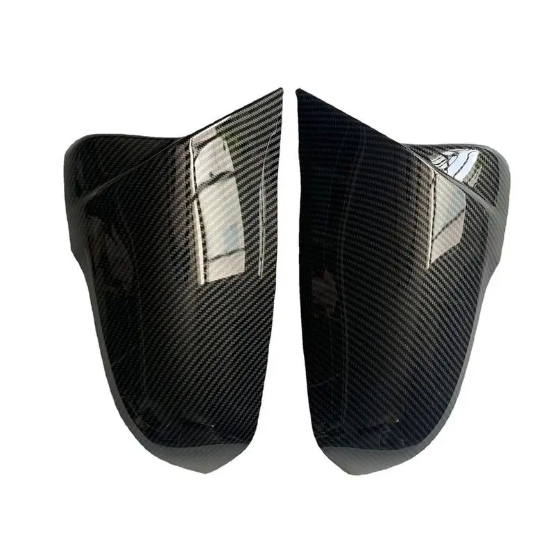 

2Pcs Car Rearview Mirror Cover Carbon Fiber Side View Mirror Cover For BMW Z4 X1 X2 F48 F49 F46 F39 F53 G39 Replacement Parts