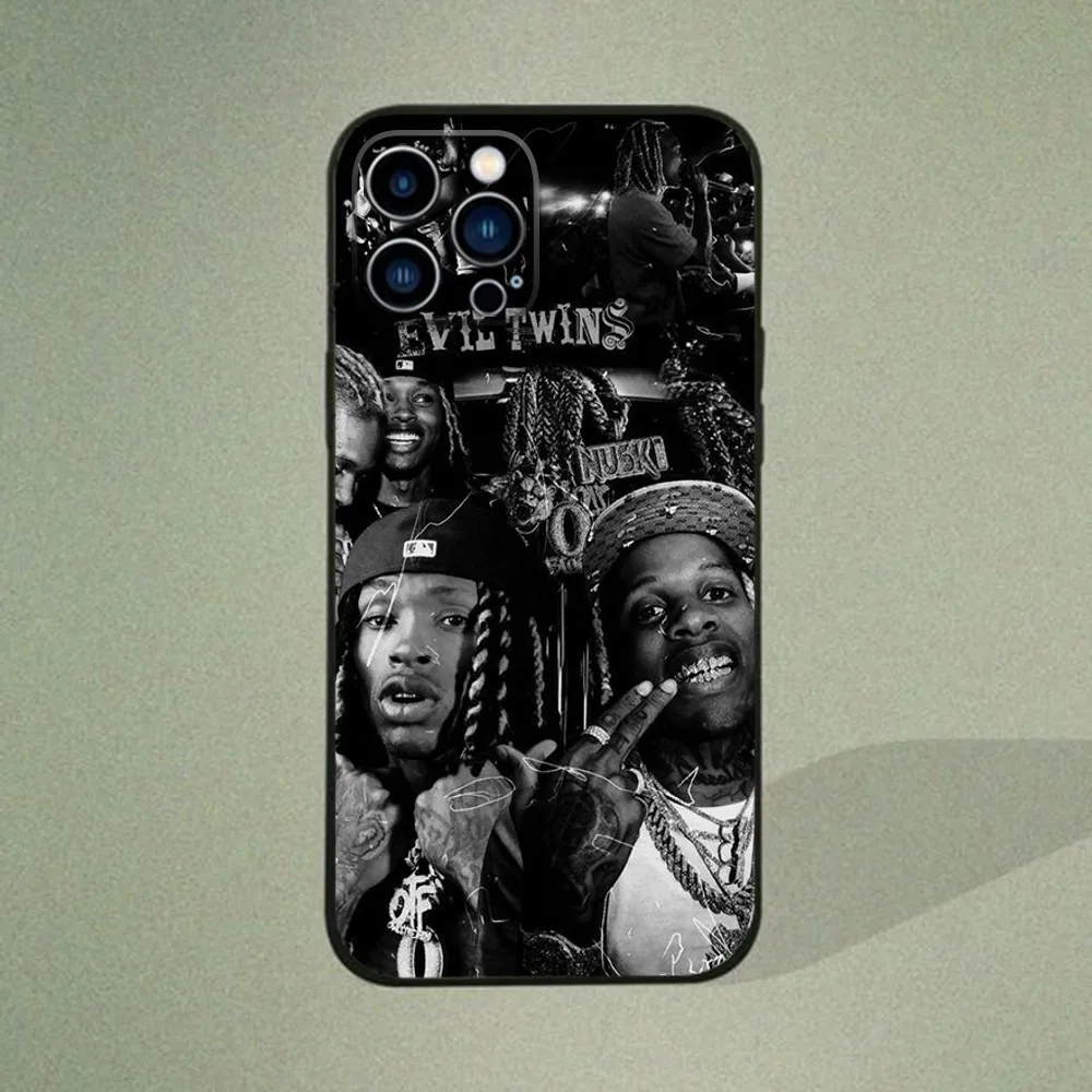 Чехол для телефона Rapper K-King V-Von IPhone 15 14 13 12 11 Pro Max Mini 8 7 Plus SE2 X XR XS MAX Silcone Soft Cover