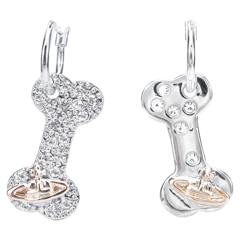 

Серьги-гвоздики женские Асимметричные из циркония, в стиле панк