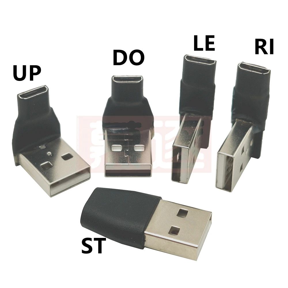

Left & Right Micro Female To USB Male Converter Adapter For Android Phone Lightweight Connector Perfect Compatible High Quality