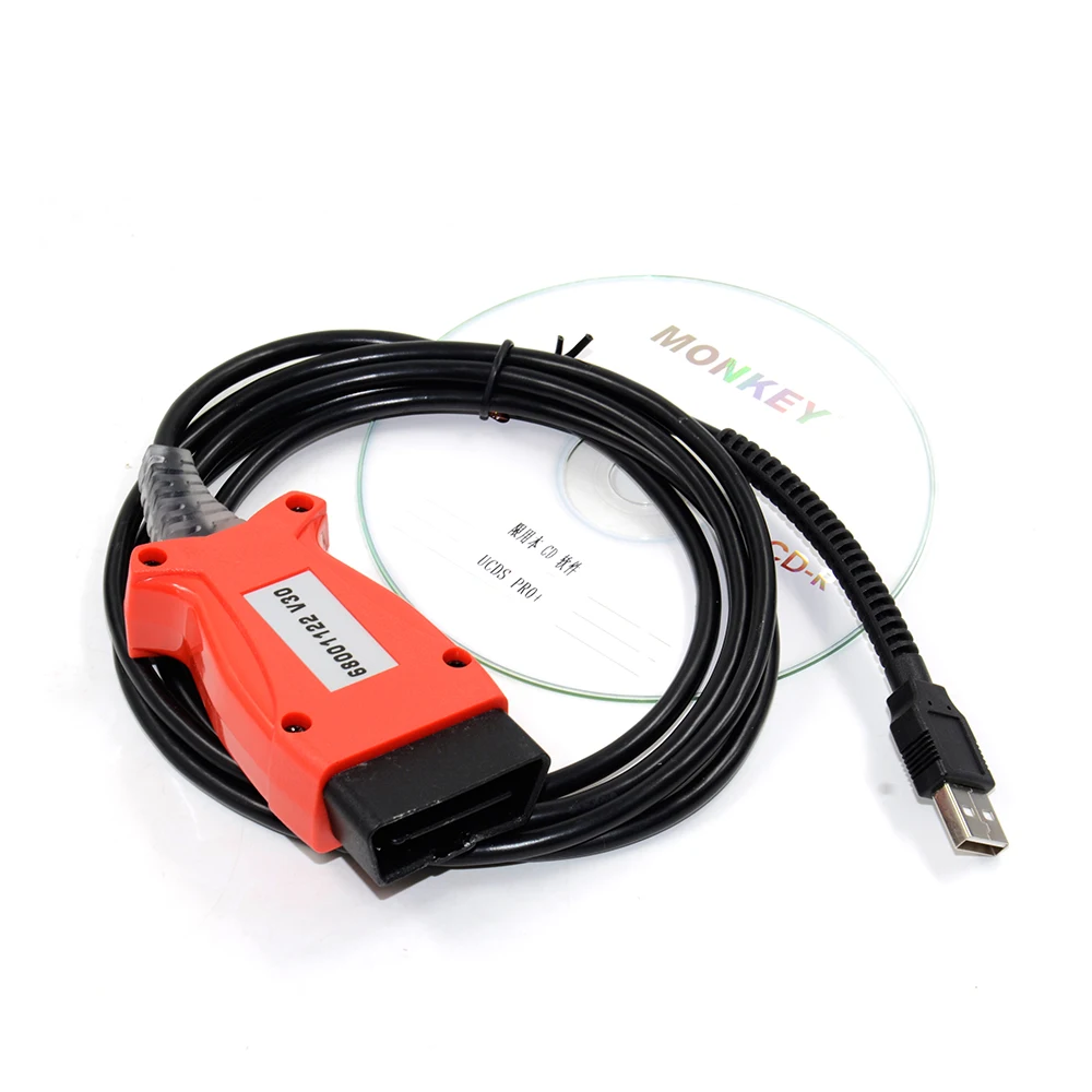 

UCDS V1.27.001 UCDS Pro+ With 35 Tokens Full License Full Activate UCDS For Fo-rd From 2004-2017 OBD2 Diagnostic Cable