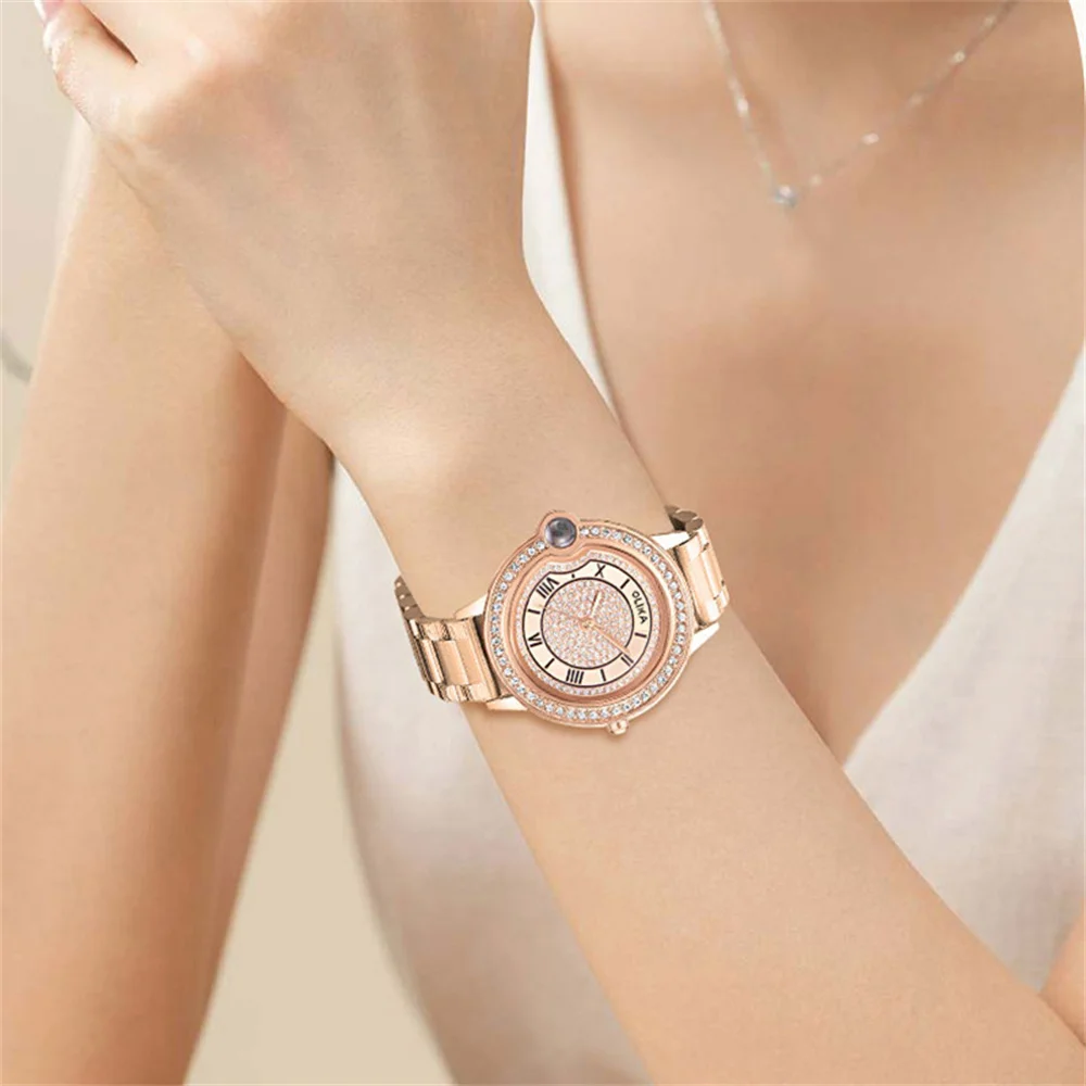 QSCY OLIKA Watch for Women Luxury Retro Love Gift Ladies Fashion Quartz Wristwatch Female Waterproof Top Women'S Watches enlarge