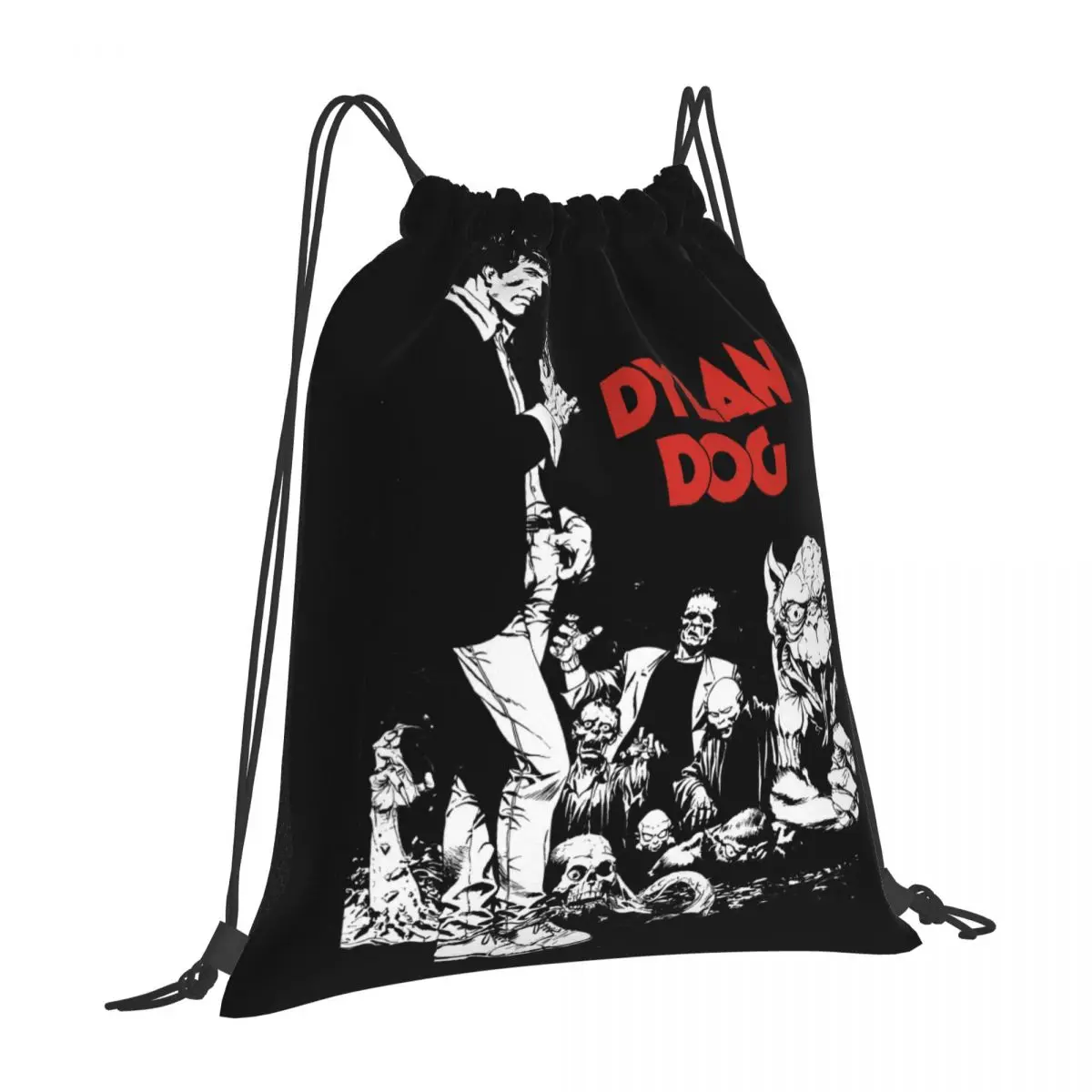 Сумка на шнурке Dylan Dog мужская