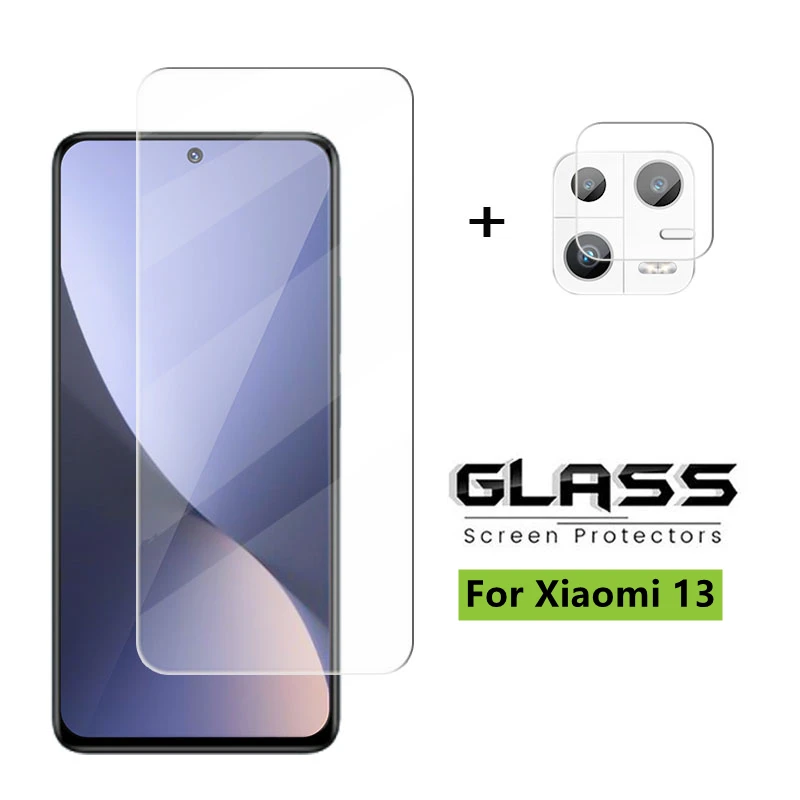 Vetro Temperato 4 In1 Per Xiaomi 13 Glass Per Xiaomi Mi 13 Pellicola Protettiva Per Schermo In Vetro Temperato Per Xiaomi 13