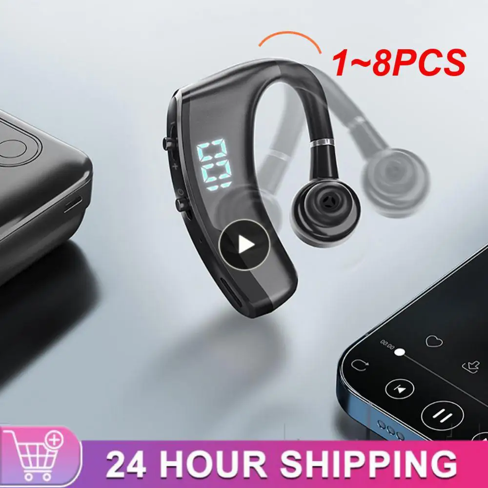 

1~8PCS Blutooth 5.2 Earphone Wireless Headphones HiFi Stereo Headset Mic Handsfree Sports Earbuds For iPhone