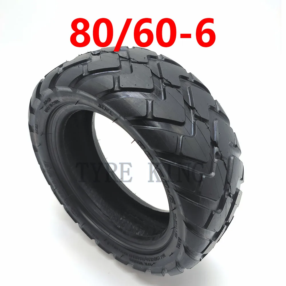 

Lightning Delivery 80/60-6 Thickened Antiskid Shock Absorption Vacuum Tyre Tubeless Tire for Electric Scooter Parts