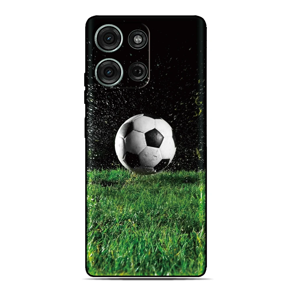 Фото Чехол для телефона с футбольным дизайном для Motorola Moto G87 G47 G37 G56 G86 G84 G54 G24 G06 G15 Power G04s G8 Lite One Vision Macro №5