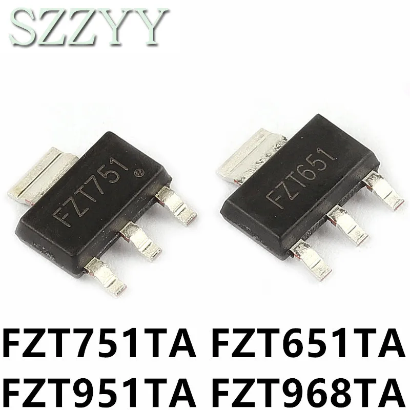 10 шт. FZT751TA SOT-223 FZT751 SOT223 FZT 751 SOT FZT951TA FZT951 FZT651TA FZT651 FZT968TA FZT968