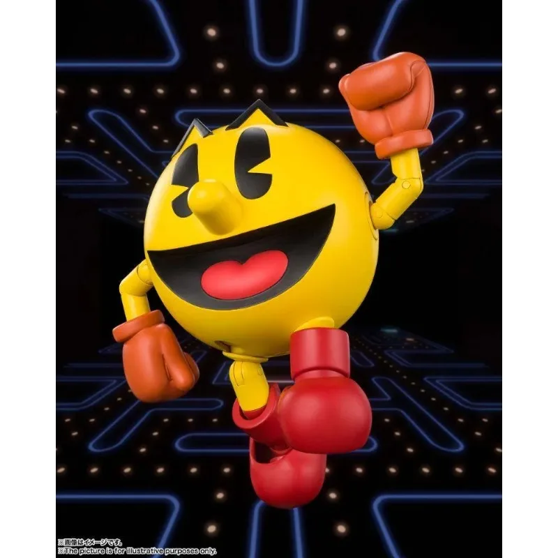 Фото Совершенно новый, в наличии, официальная и оригинальная фигурка Bandai SHF Arca Pac-Man PAC-MAN GhostFigure Frenzy. №4