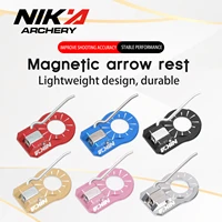 1pcs nika archery arrow rest left and right handed arrow rest for hunting recurve bow accessories