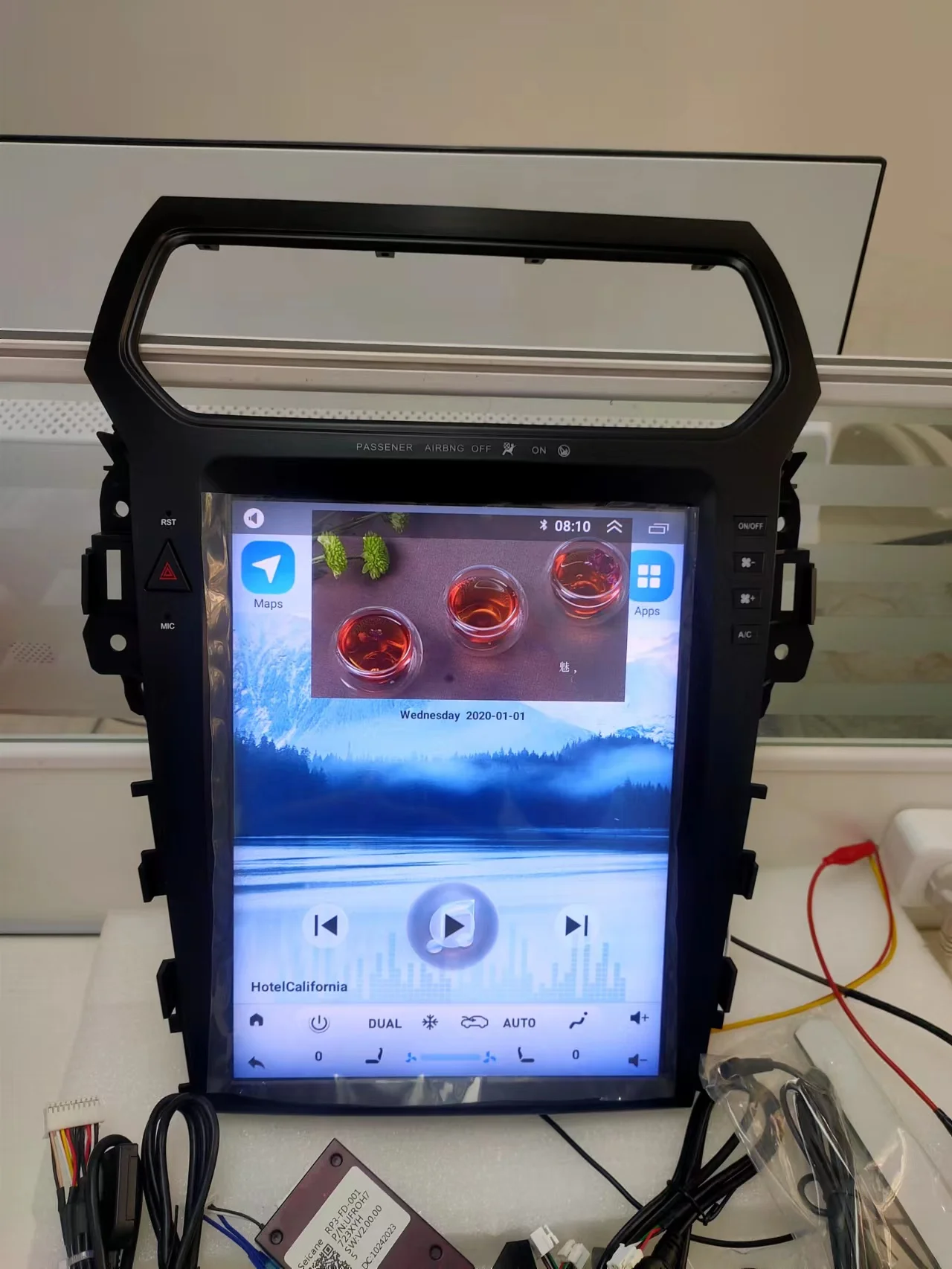 Carplay для Ford Explorer 2011 2012 2013 2014 2015 2016 Tesla автомобильный радиоприемник Android 13