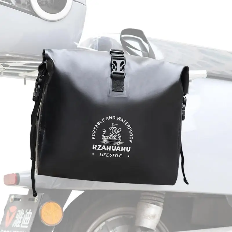 

Motorcycle Saddle Bag Motorbike Handlebar Front Storage Bag Portable Cycling Pouch For Motorbike Motorbike Tools Storage Pouch