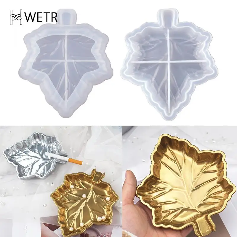 

Maple Leaf Ashtray Tray Silicone Mold For DIY UV Resin Mould Silicone Molds Art Craft Jewelry