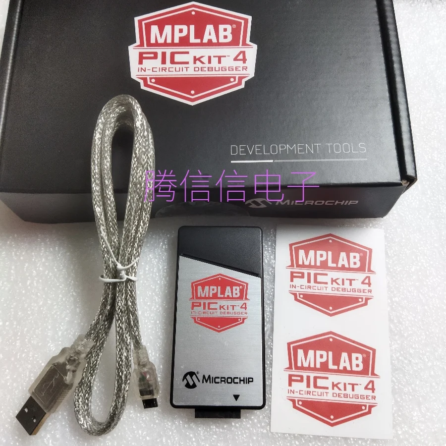 Программируемый загрузчик микрочипа Spot PG164140 MPLAB PICKit 4, микрочип PIC MCU, dsPIC DSC