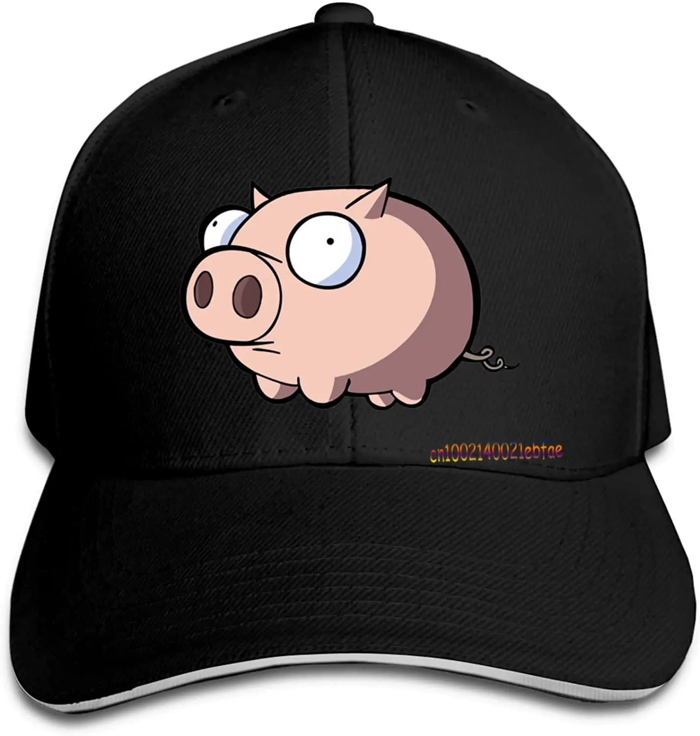 

Симпатичная бейсбольная шляпа в виде свиньи, Кепка-сэндвич, солнцезащитные шляпы, винтажные регулируемые кепки унисекс в стиле грузовика