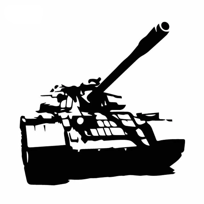 

Car Sticker Beautiful Tank Dazzling Vinyl Decal Car Motorcycle Bumper Body Rear Window Decorative Decals,20cm*20cm