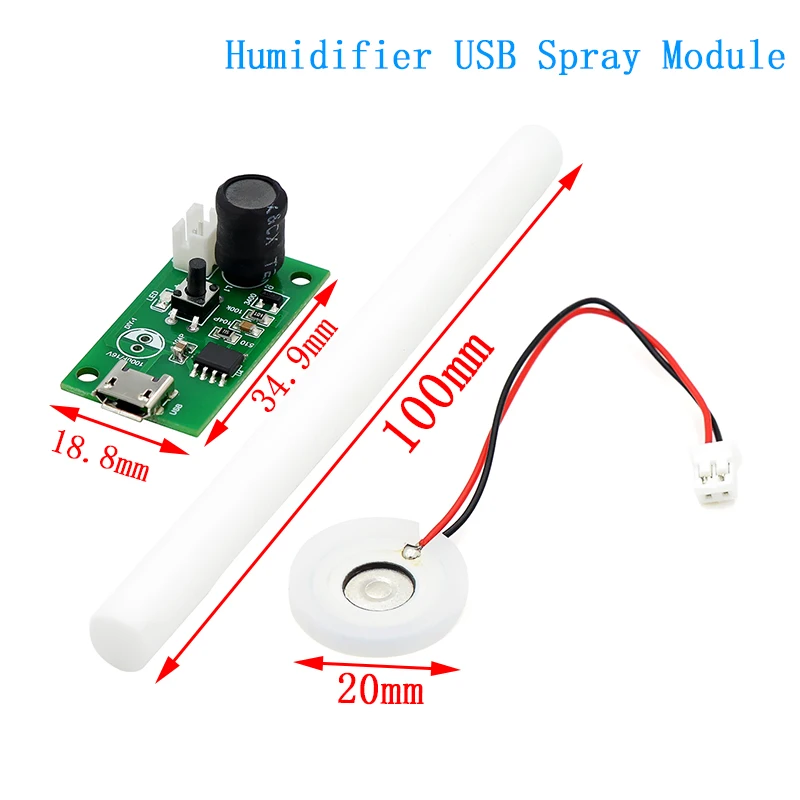 Diy Kits Mist Maker And Driver Circuit Board Fogger Atomization Film Atomizer Sheet Mini Oscillating