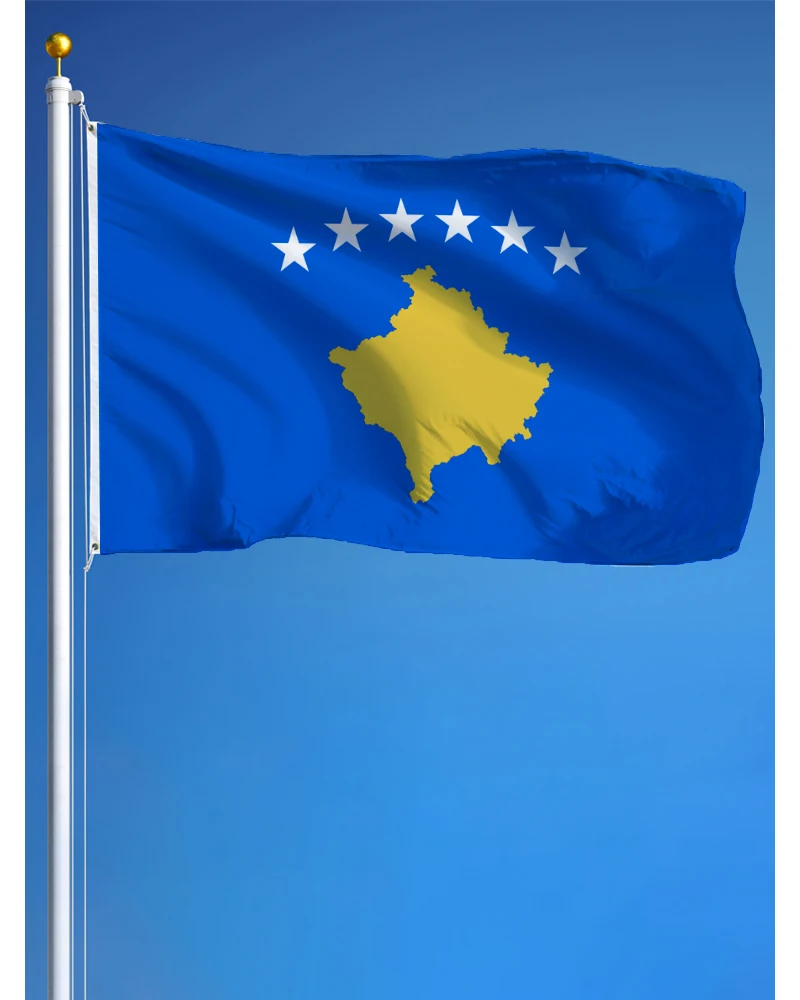 

60x90cm 90x150cm Kosovo Flag Banner Tapestry