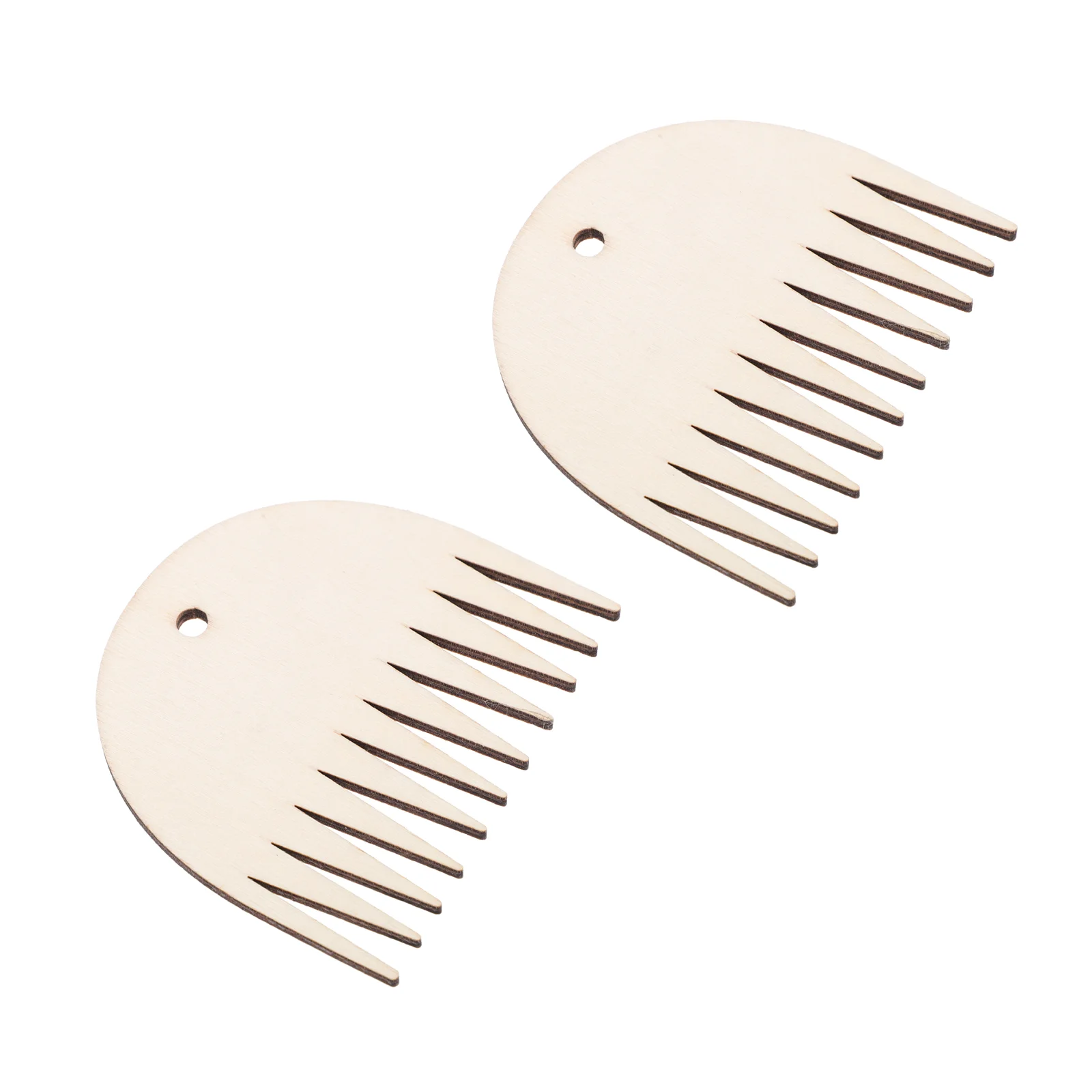 

Tapestry Weaving Loom Combs Comb Wooden Tools Making Foiling Wide Wood Set Hand Crafts Kit Accessories Craft Beater Forks